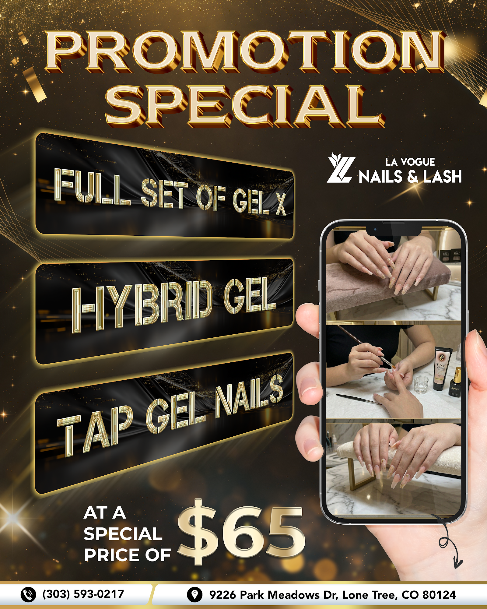 La Vogue Nails & Lash - Lone Tree logo